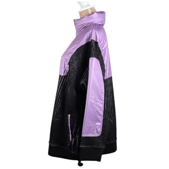 Nike City Ready 1/4 Zip Jacket Women's Purple Black Size Large - Picture 2 of 9